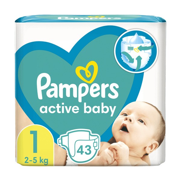 pampers pieluchy new baby 1 43szt.