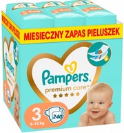 pampers pieluchy premium care 2 mini 240