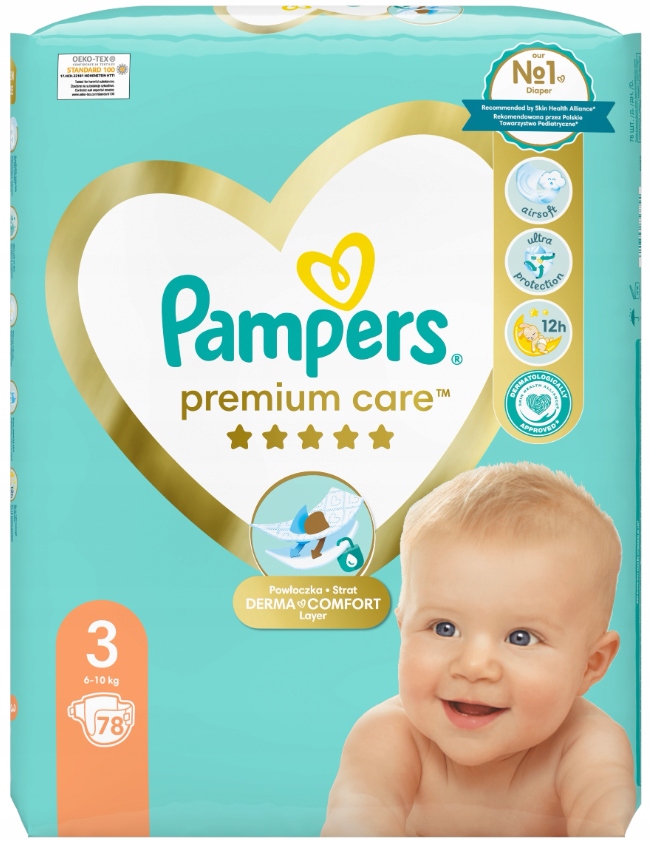 pampers pieluchy premium care