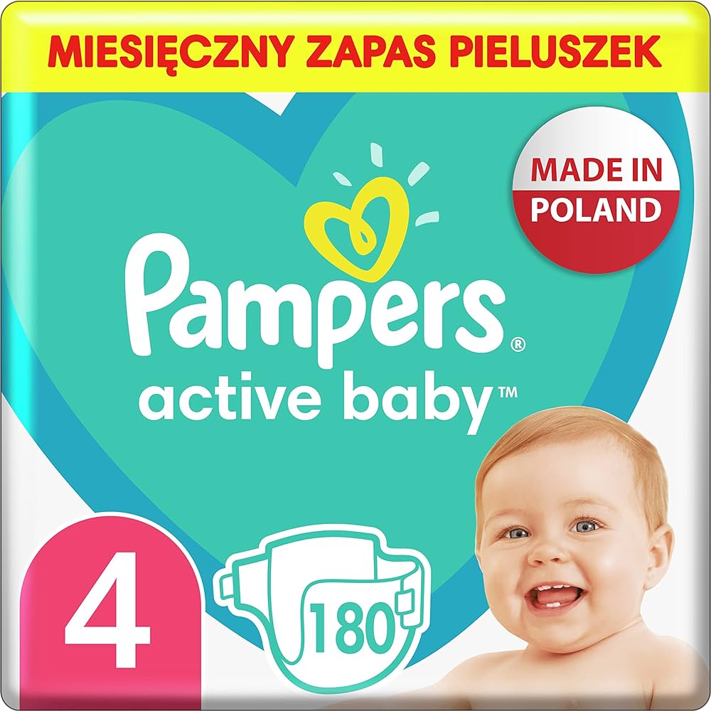 pampers pieluchy przedziały