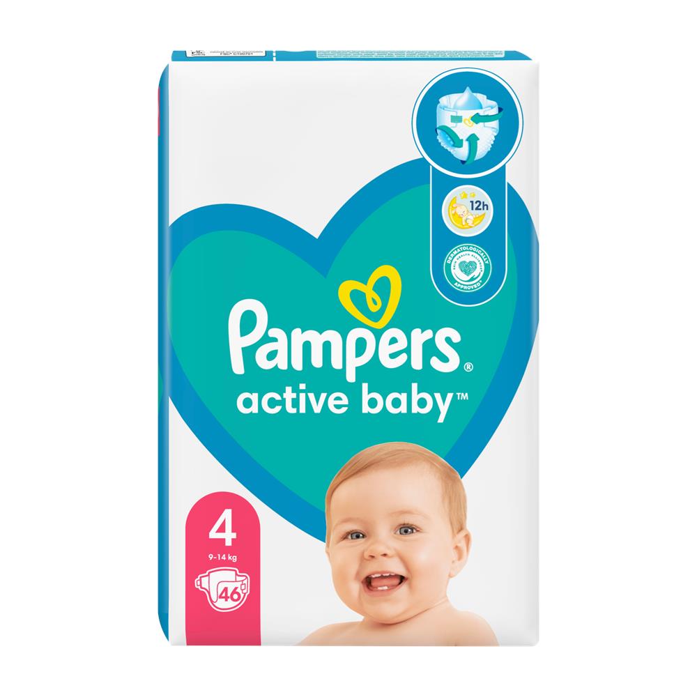 pampers pieluszki dla dzieci 4