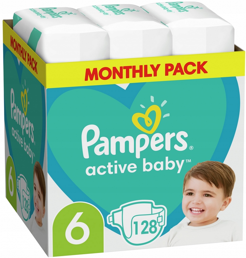 pampers pieluszki zapas 3 midi aż 208 szt