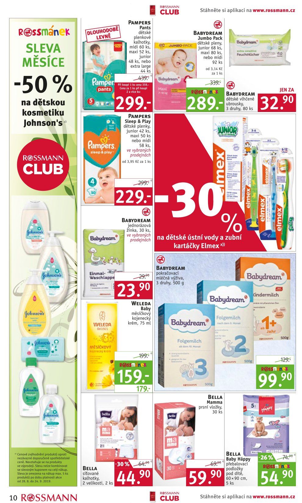 pampers play and sleep cena rossmann