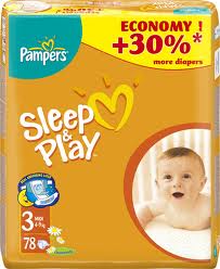 pampers pomaranczowe 3