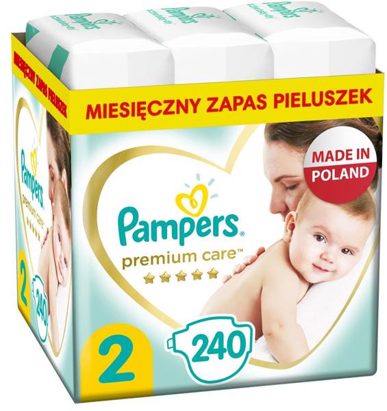 pampers preium care 2 240 sztuk