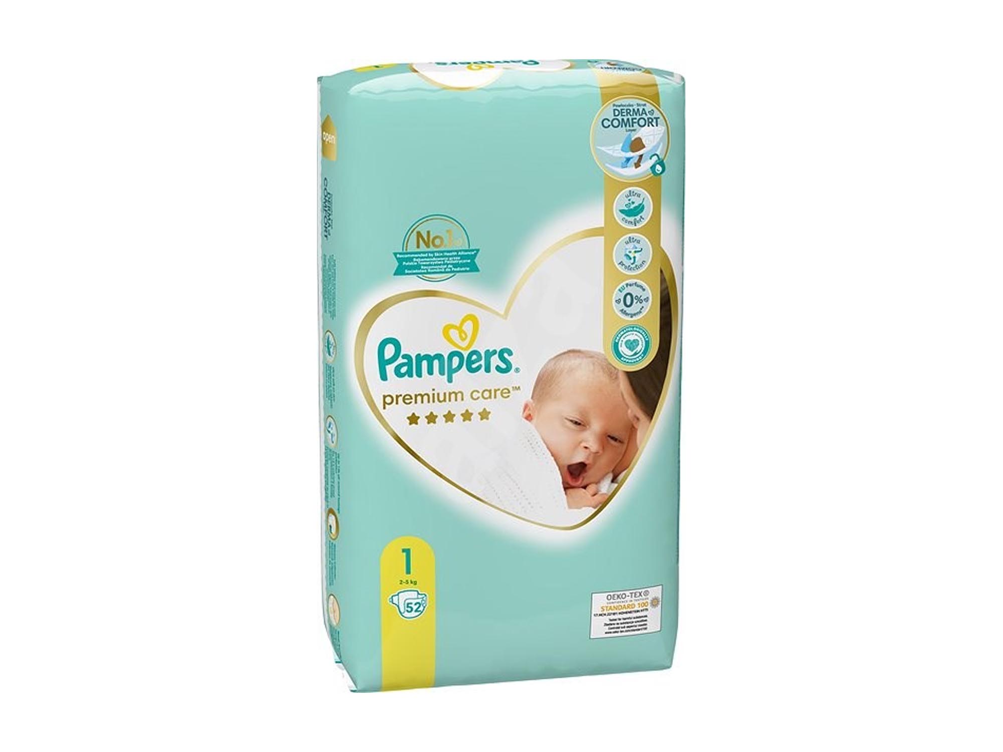 pampers preium care