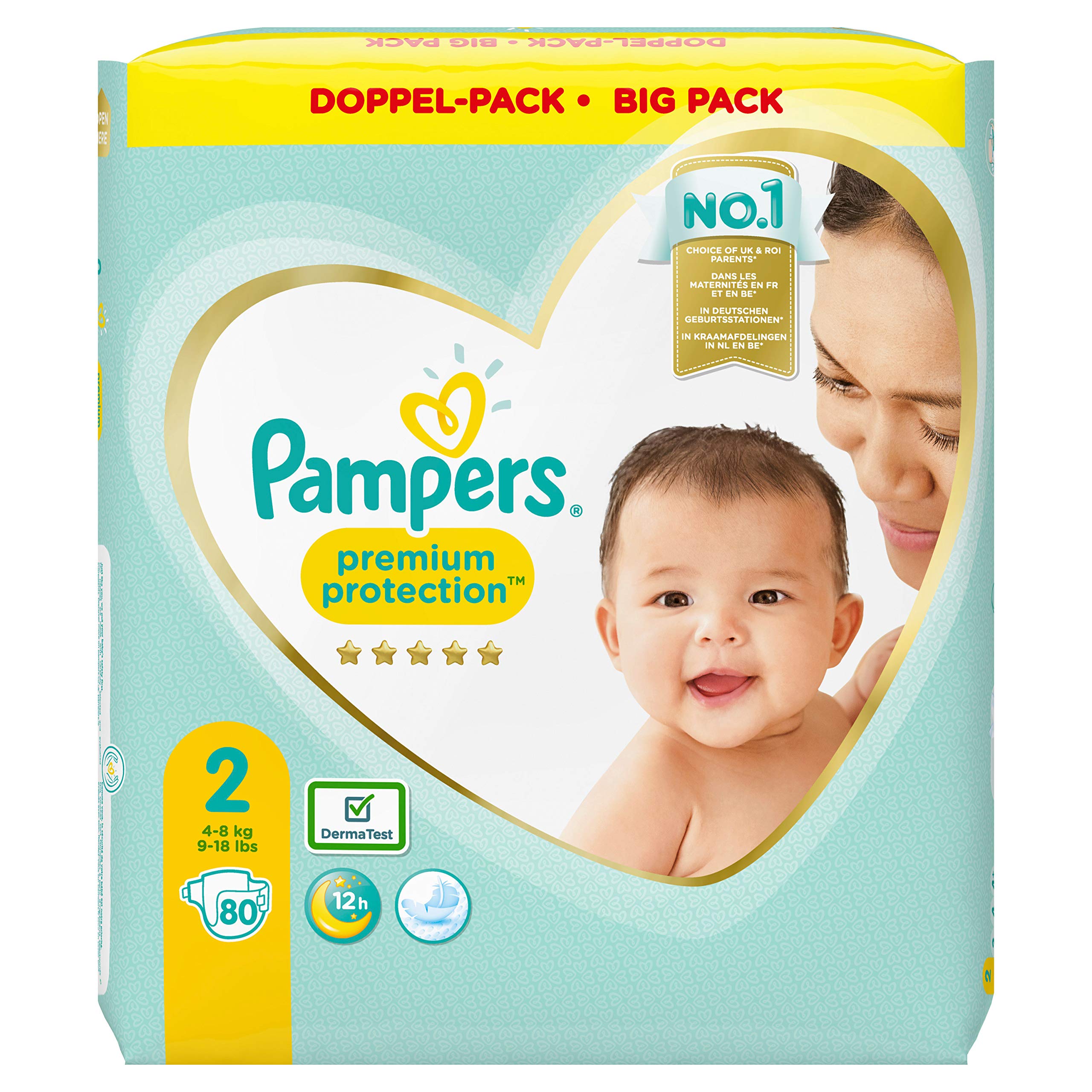 pampers premium 2 80