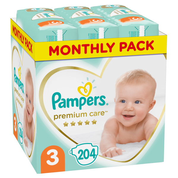 pampers premium 3 купить