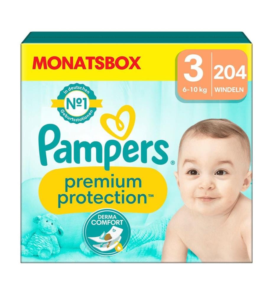 pampers premium 3 204