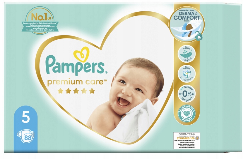 pampers premium care 1 88 szt