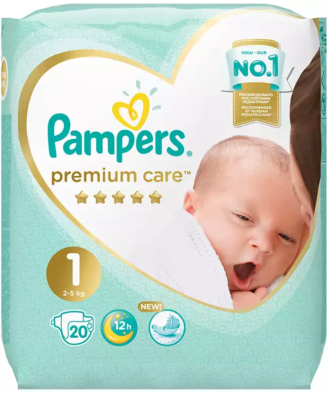 pampers premium care 1 88sztuk