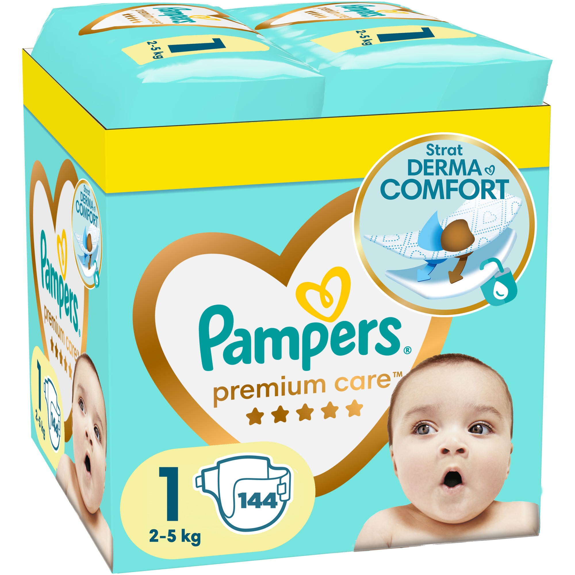 pampers premium care 1 emag