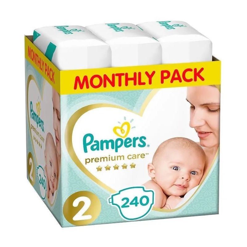 pampers premium care 2 240 szt cena