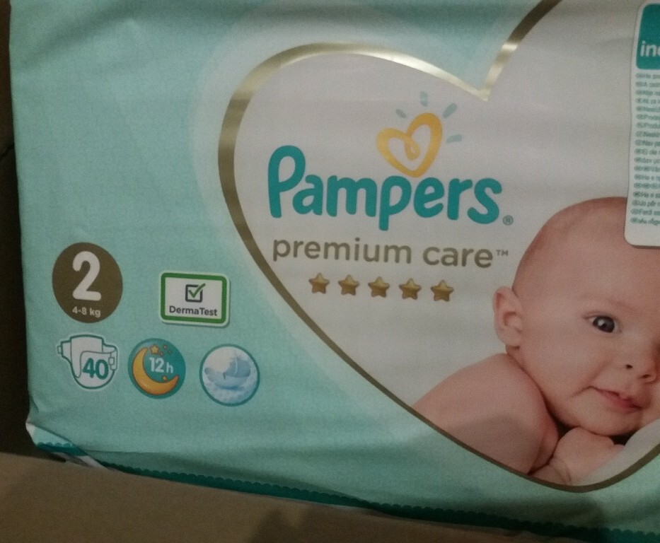 pampers premium care 2 40szt