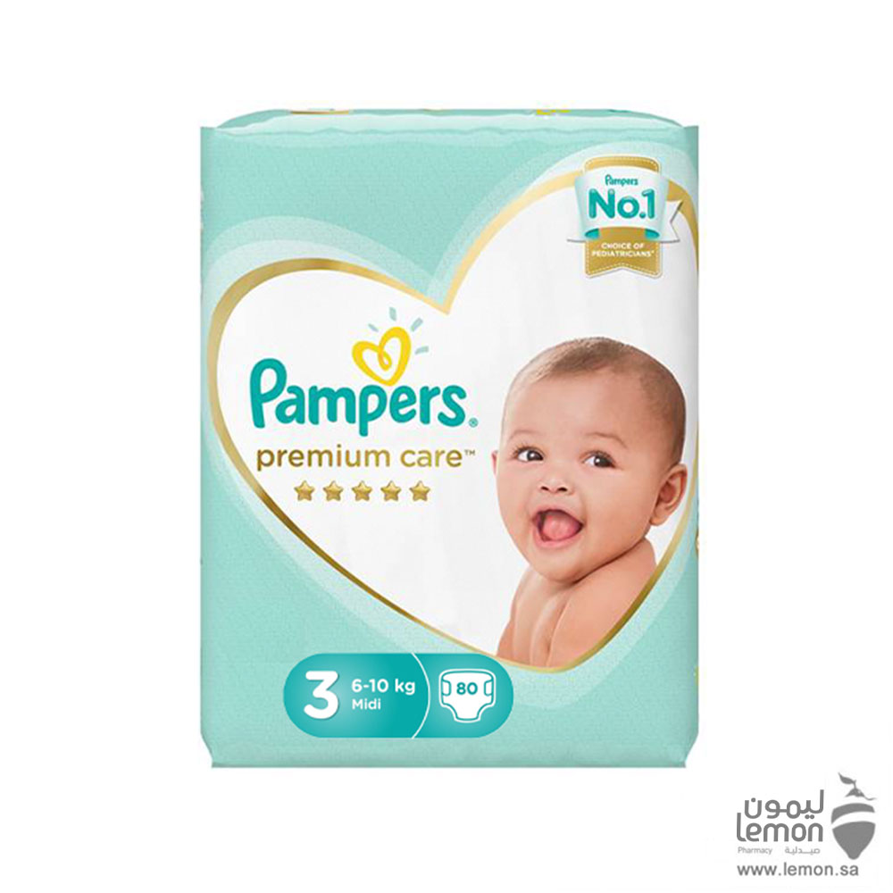 pampers premium care 3 80