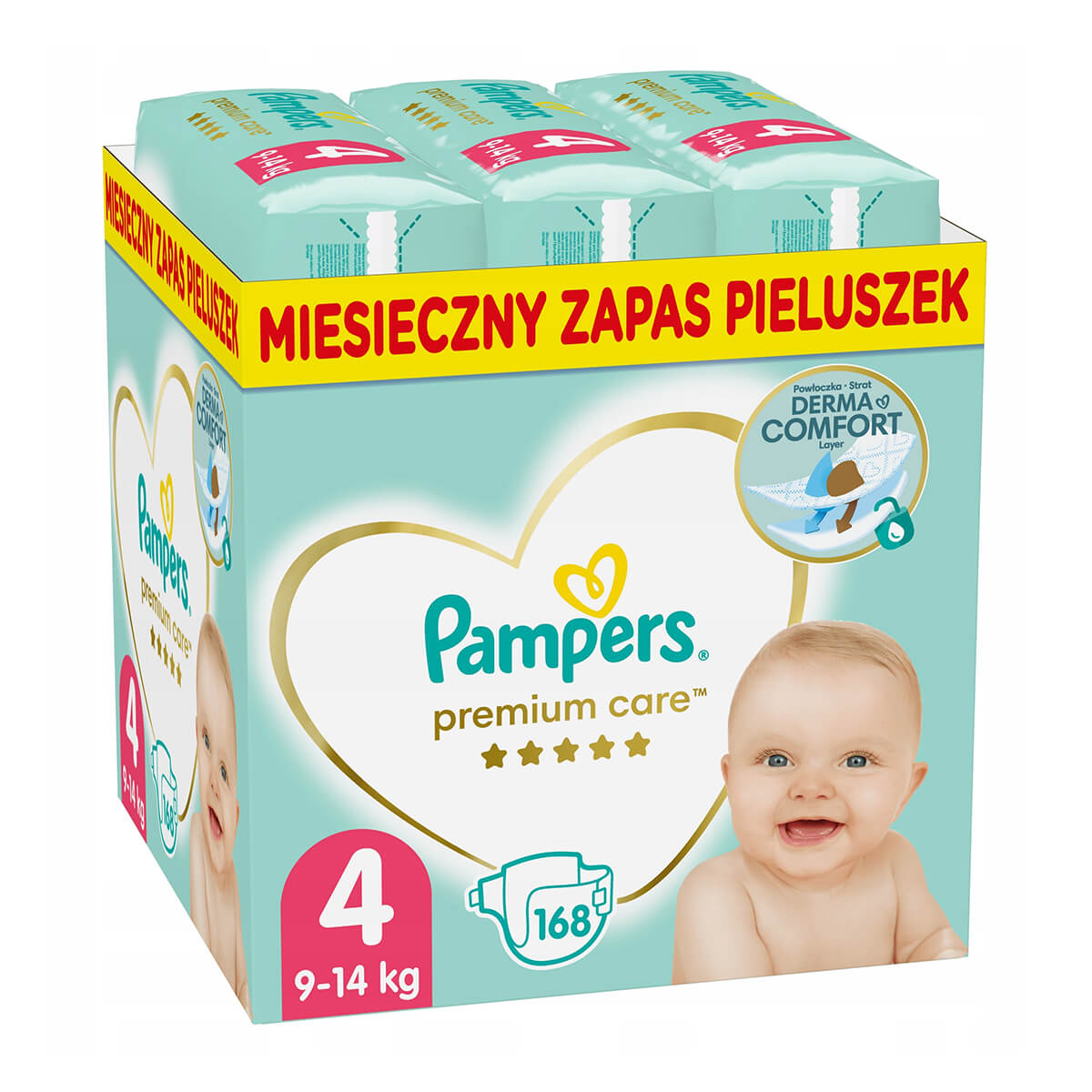 pampers premium care 4 204