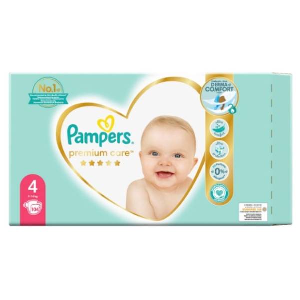 pampers premium care 4 cena