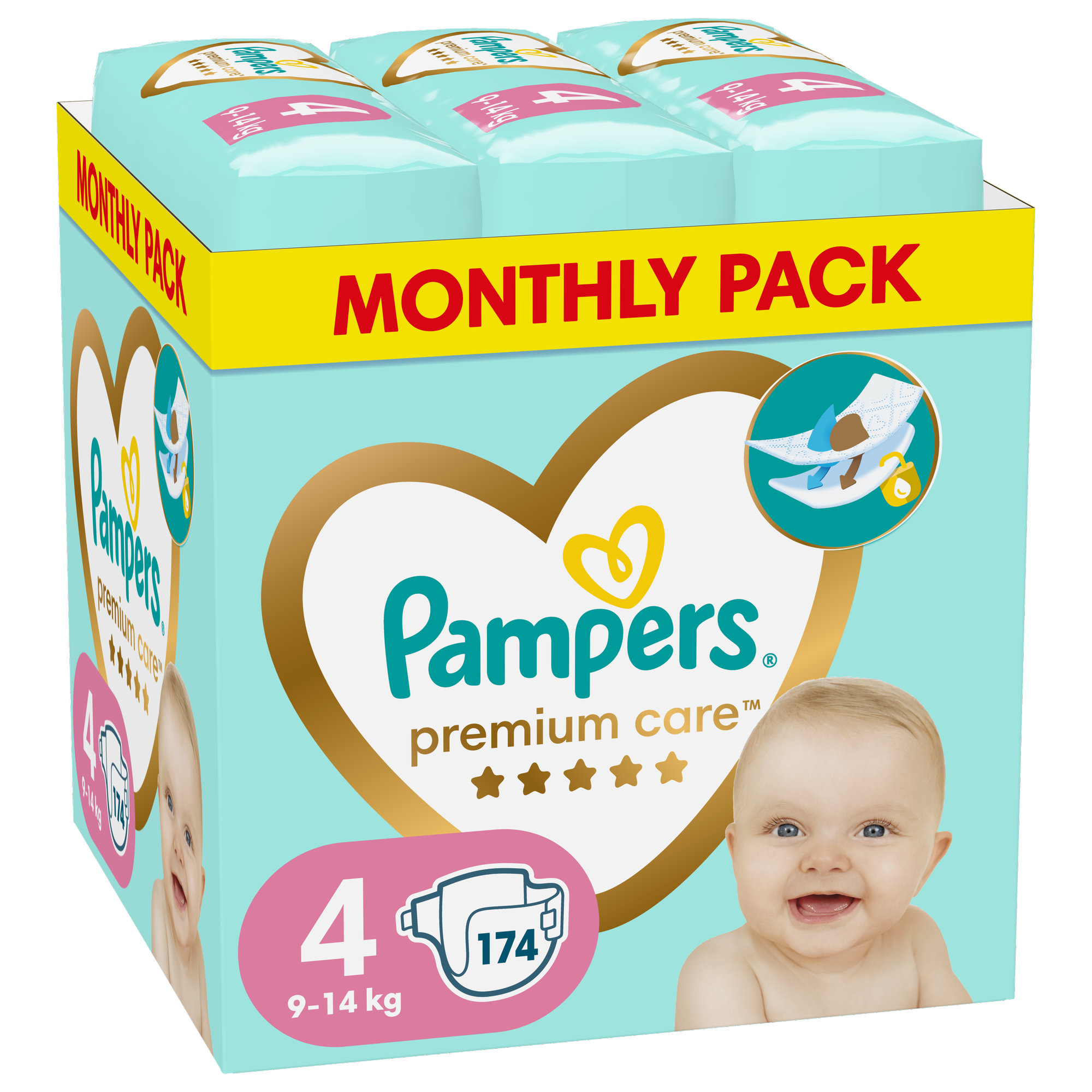 pampers premium care 4 cena superpharm