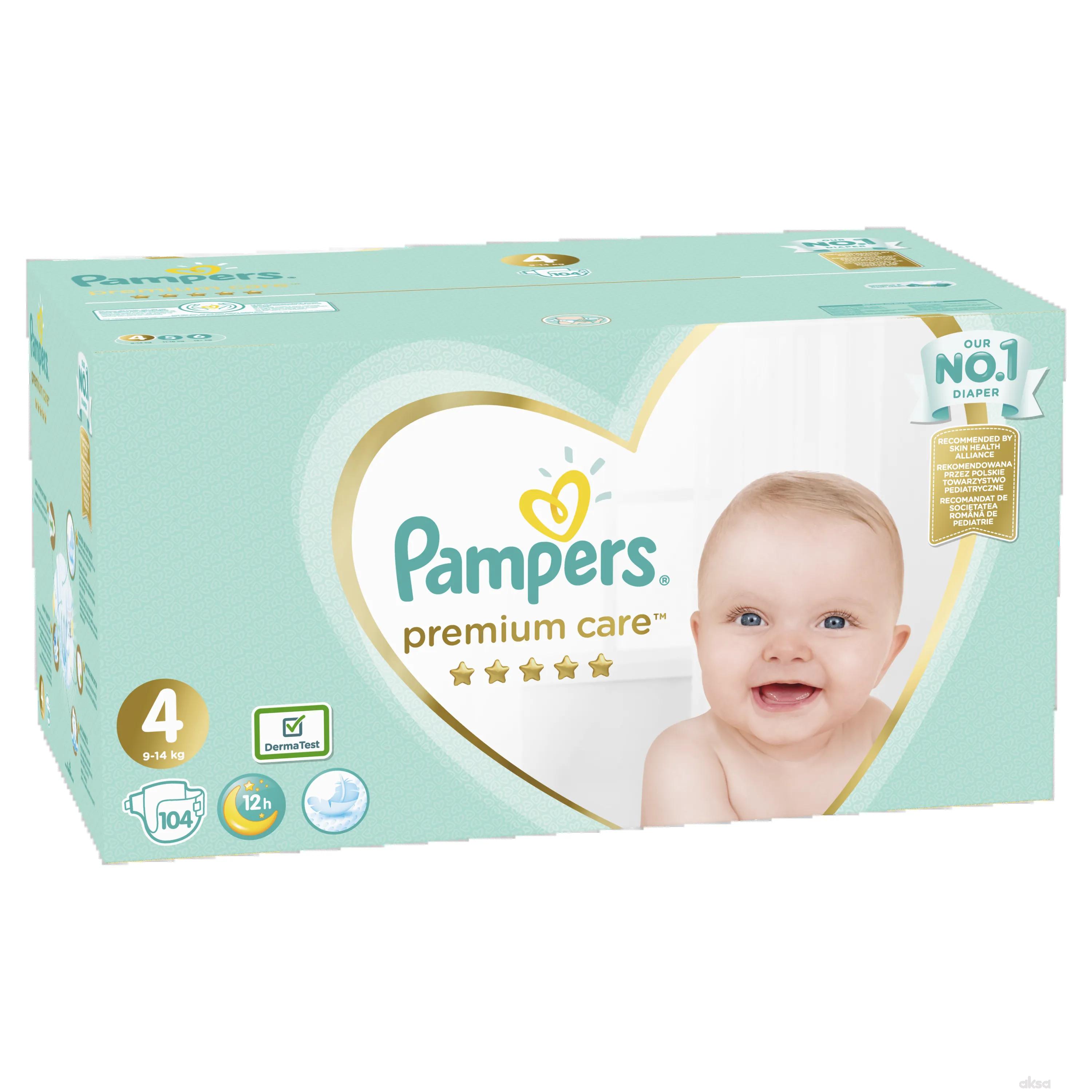 pampers premium care 4 cena