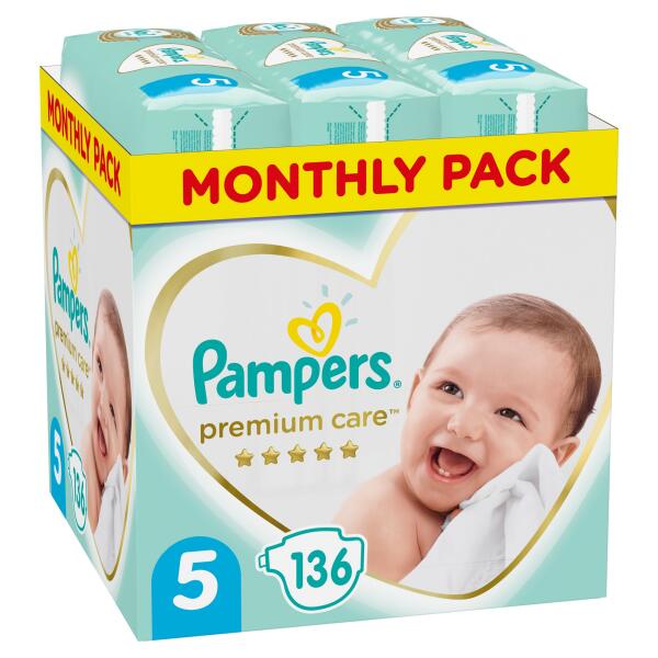 pampers premium care 5 136