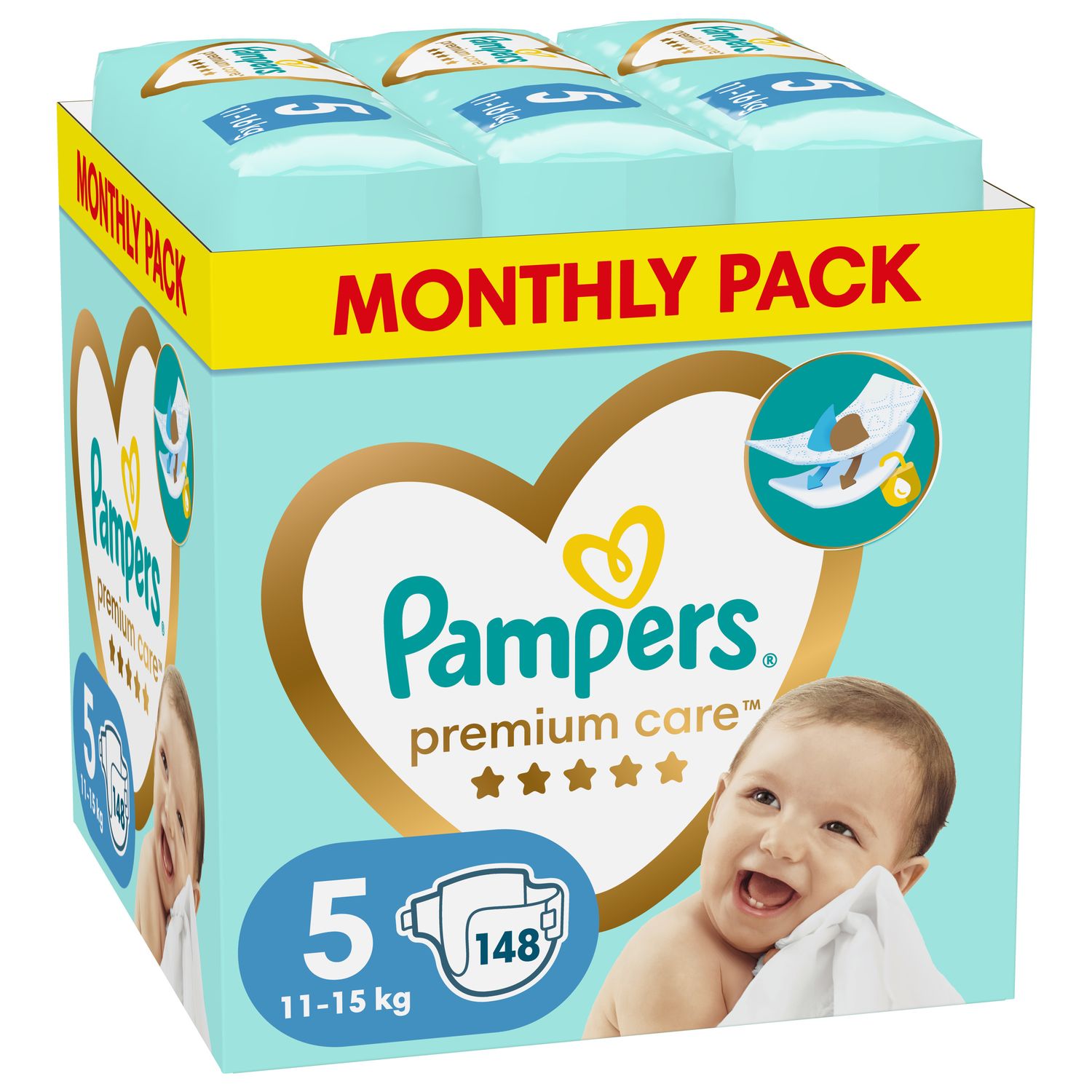 pampers premium care 5 cena