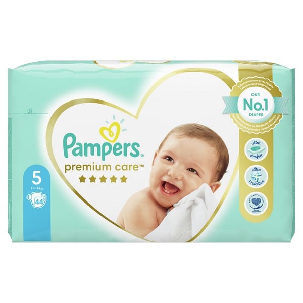 pampers premium care 5 poks