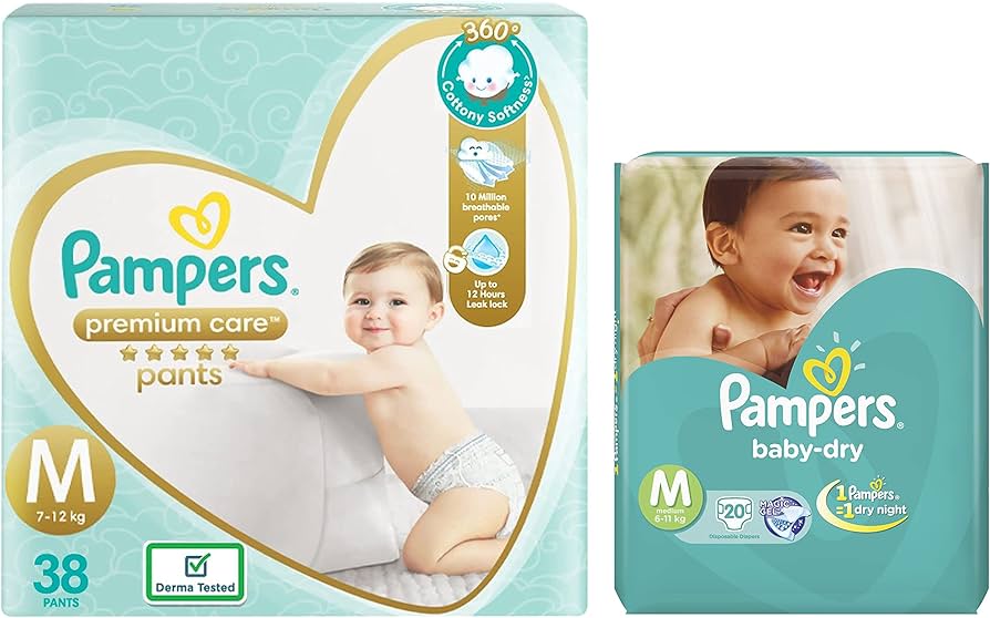 pampers premium care a baby dry