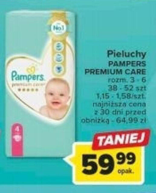 pampers premium care carrefour promocja