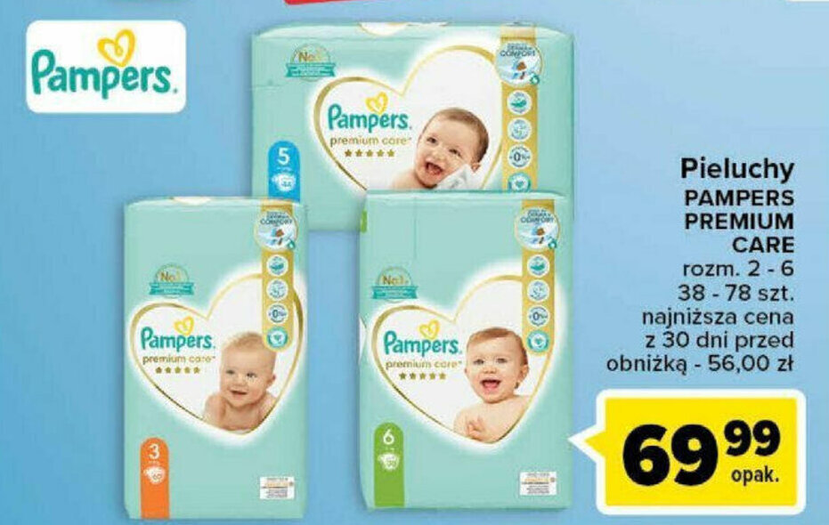 pampers premium care cena w carrefour