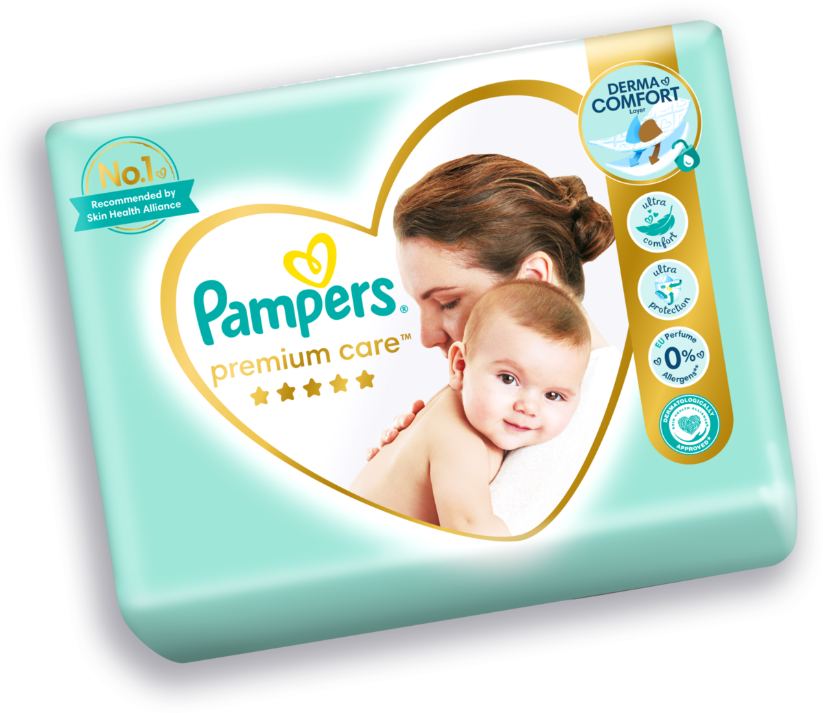 pampers premium care czy premium protection