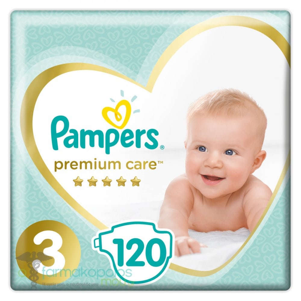 pampers premium care midi megapack 120