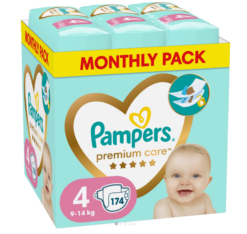 pampers premium care monthly pack