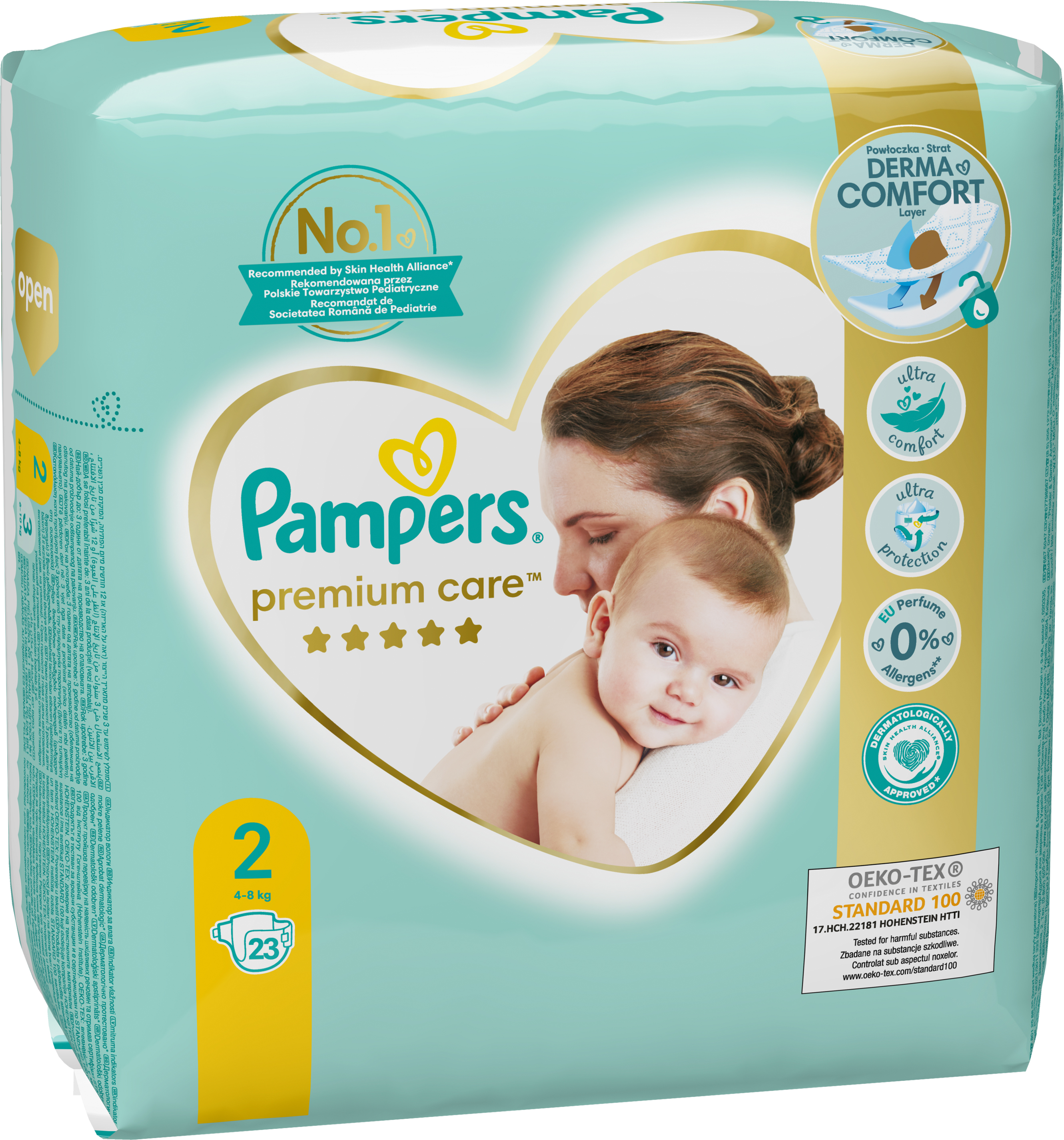 pampers premium care new baby pieluchy jednorazowe rozmiar 2