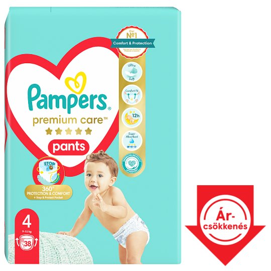 pampers premium care pants 4 tesco