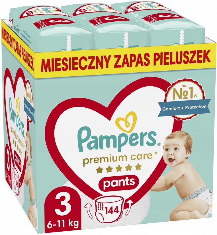 pampers premium care pants 6 jak wygląda