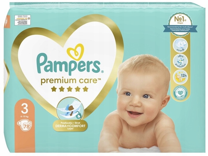 pampers premium care pieluchy 3 6-10 kg 60 szt ceneo