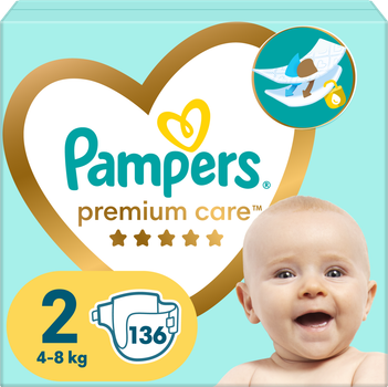 pampers premium care pieluchy rozmiar 5 136