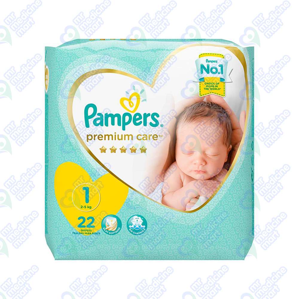 pampers premium new born 22