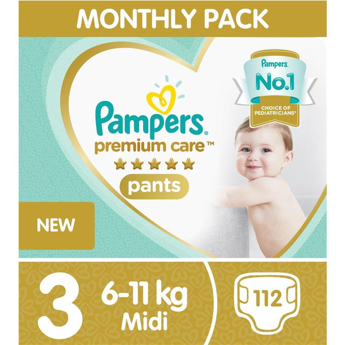 pampers premium pants 3 112