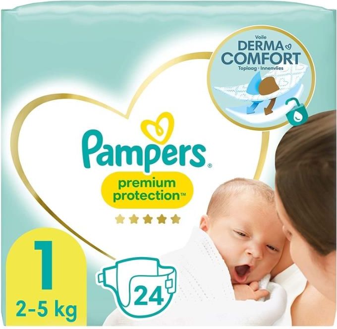 pampers premium protection 1 cena