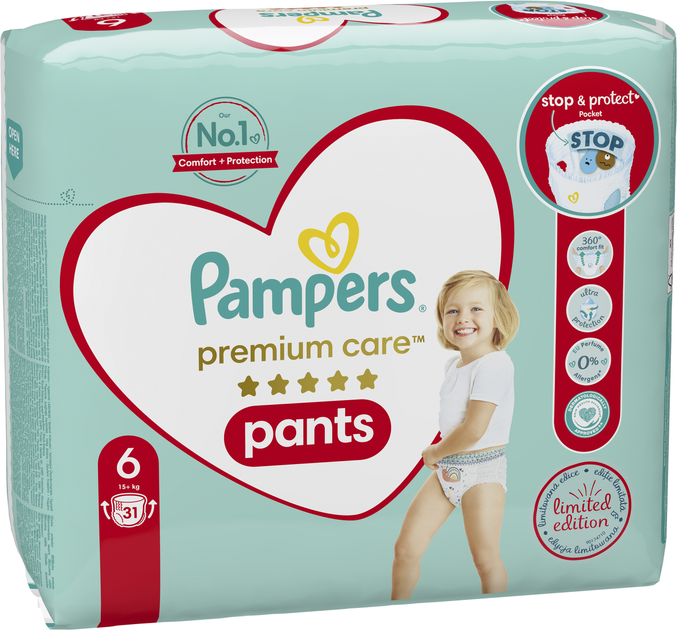 pampers premium protection 31 szt