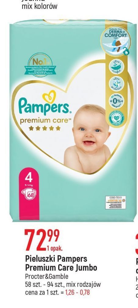 pampers prmium care 4 leclerc