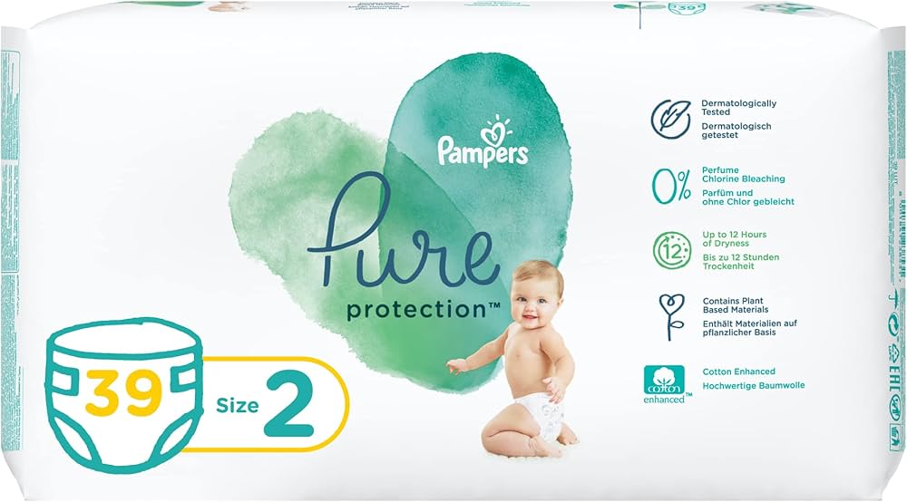 pampers pure protection 4-8 kg