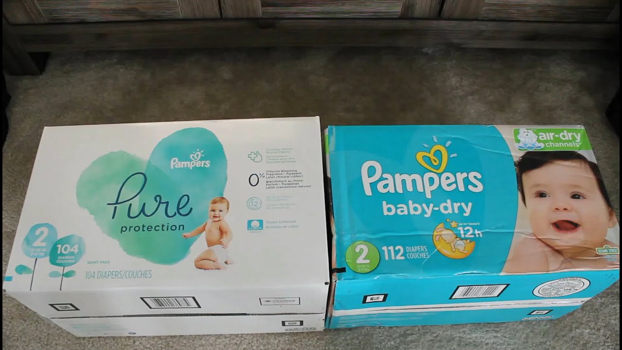 pampers pure vs premium protection