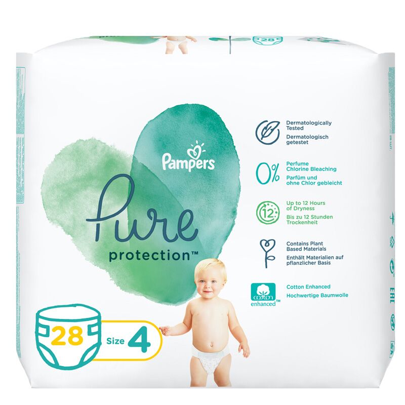 pampers pure water 9