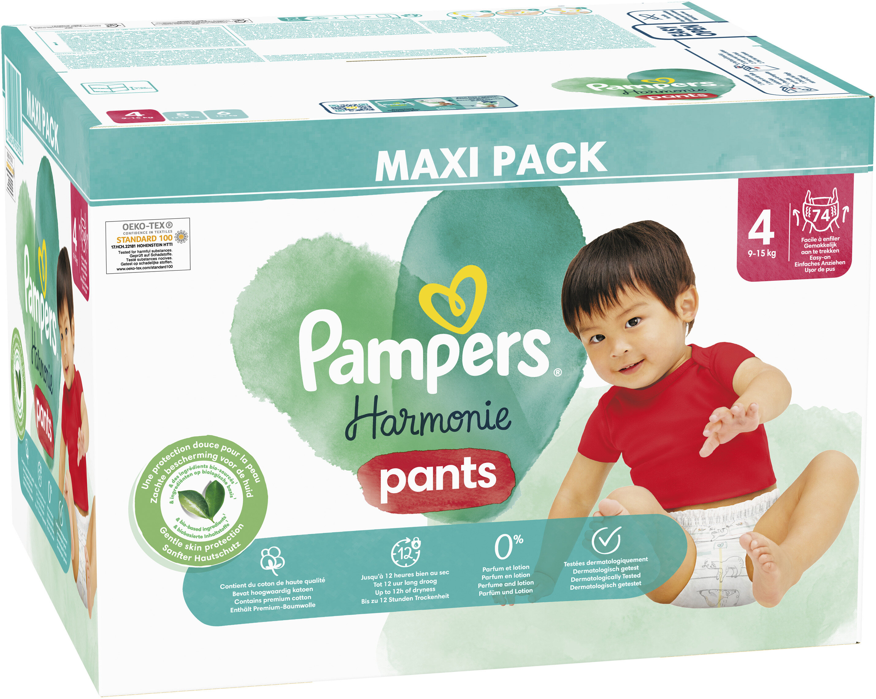 pampers rozmiar 3 74 sztuki