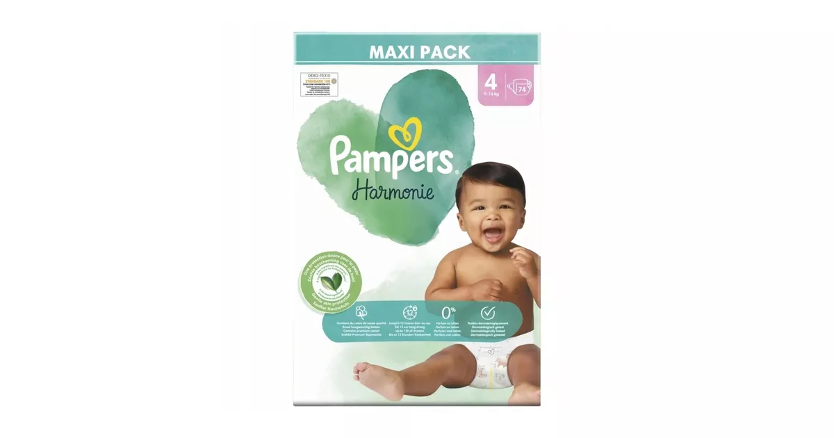 pampers rozmiar 3 74 sztuki