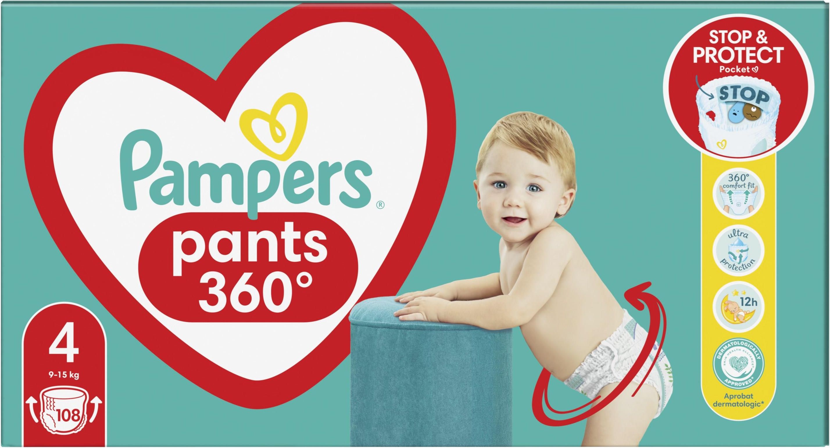 pampers rozmiar 4 jaka waga