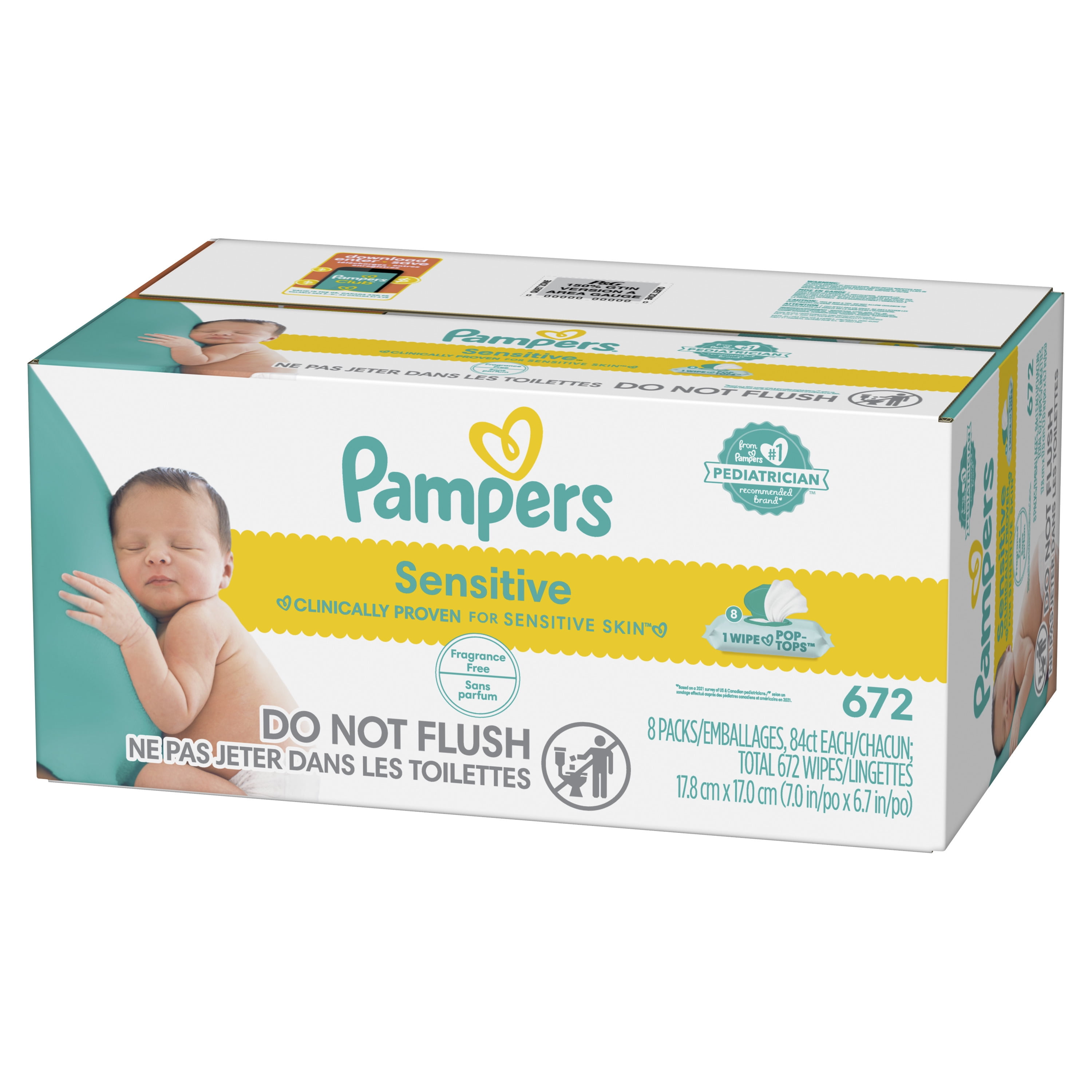 pampers sansitive