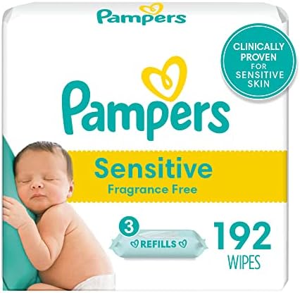 pampers sensitiove z zamknieciem 12x